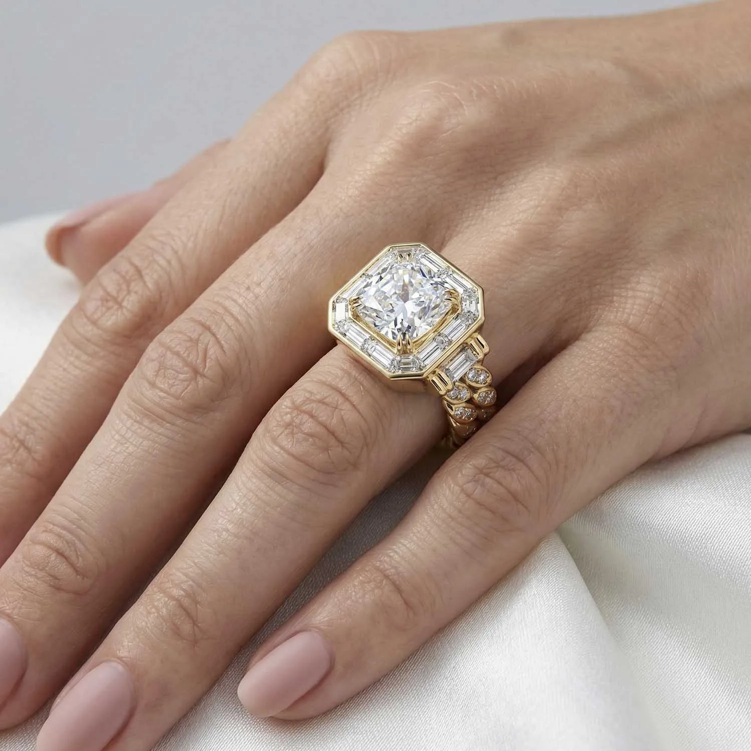 The Heritage Shield Bezel Ring