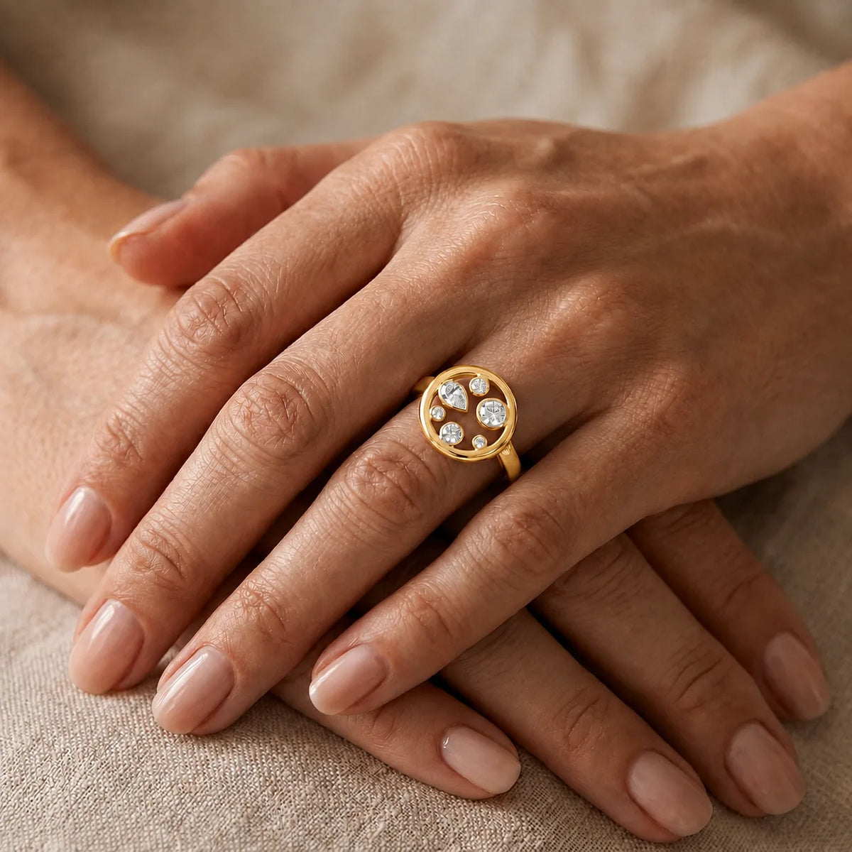 The Capsule Mosaic Ring