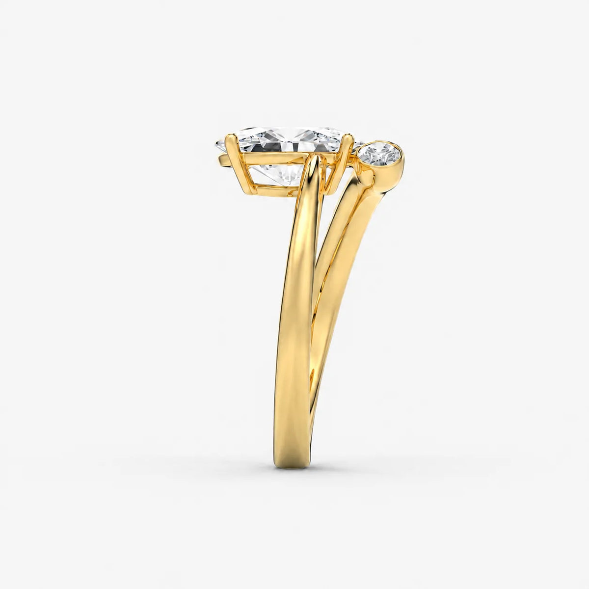 The Asymmetrical Current Ring