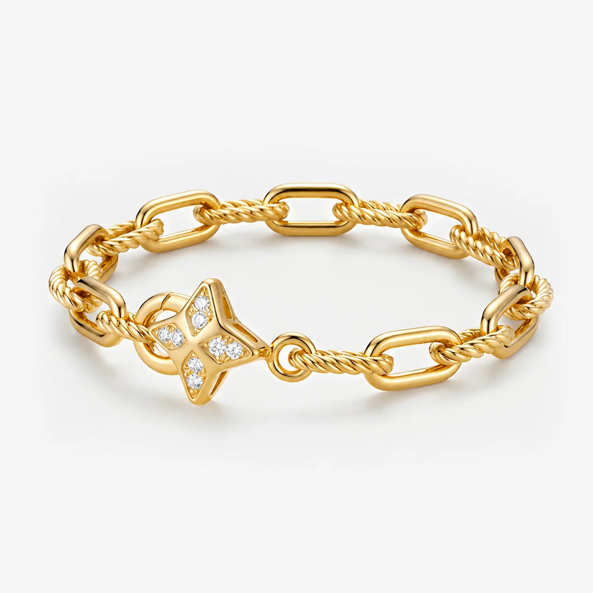 The Lux Ordo Lumiere Star Double-Chain Power Bracelet