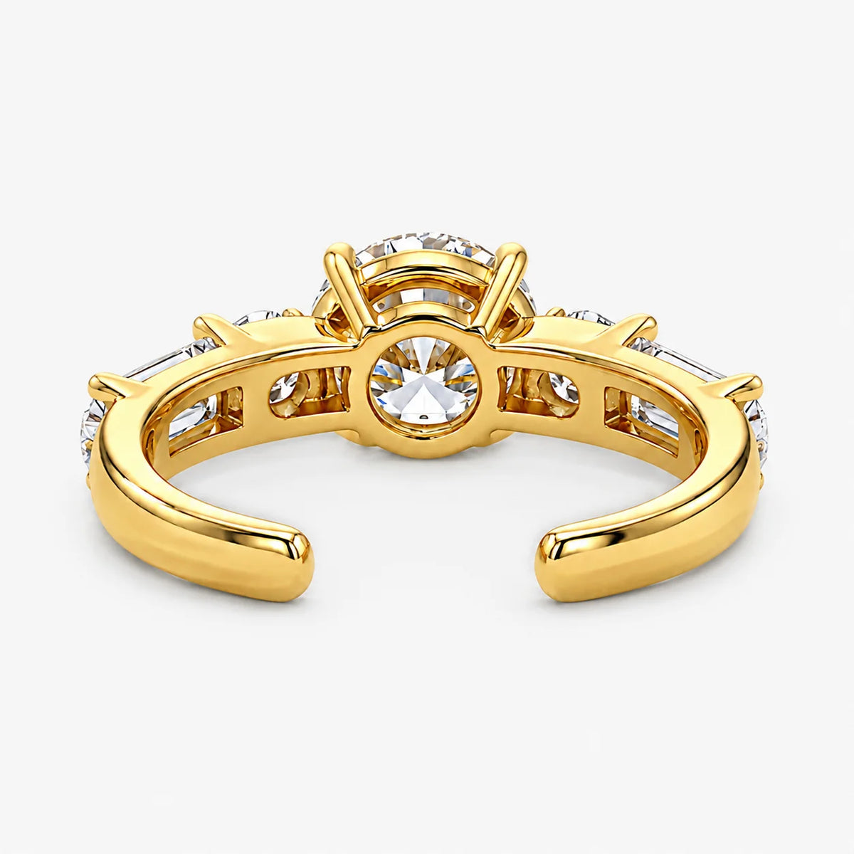 The Lux Ordo Lumiere Open Solitaire Ring