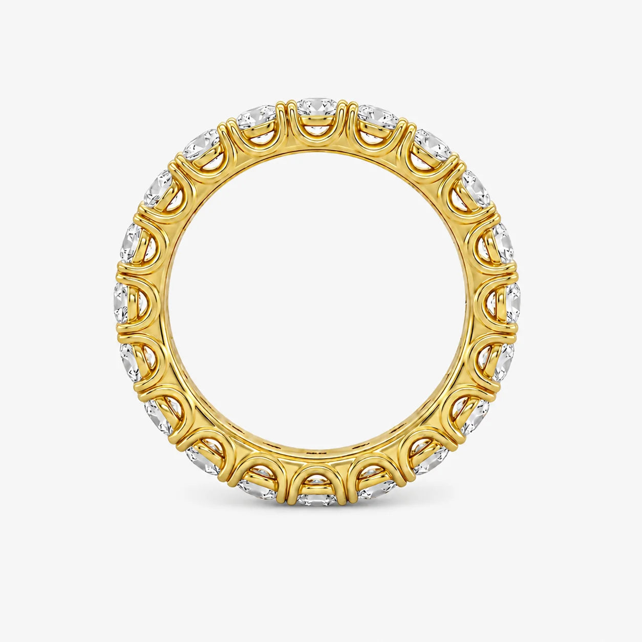 The Cor Lux Ordo Full Pavé Oval Eternity Ring