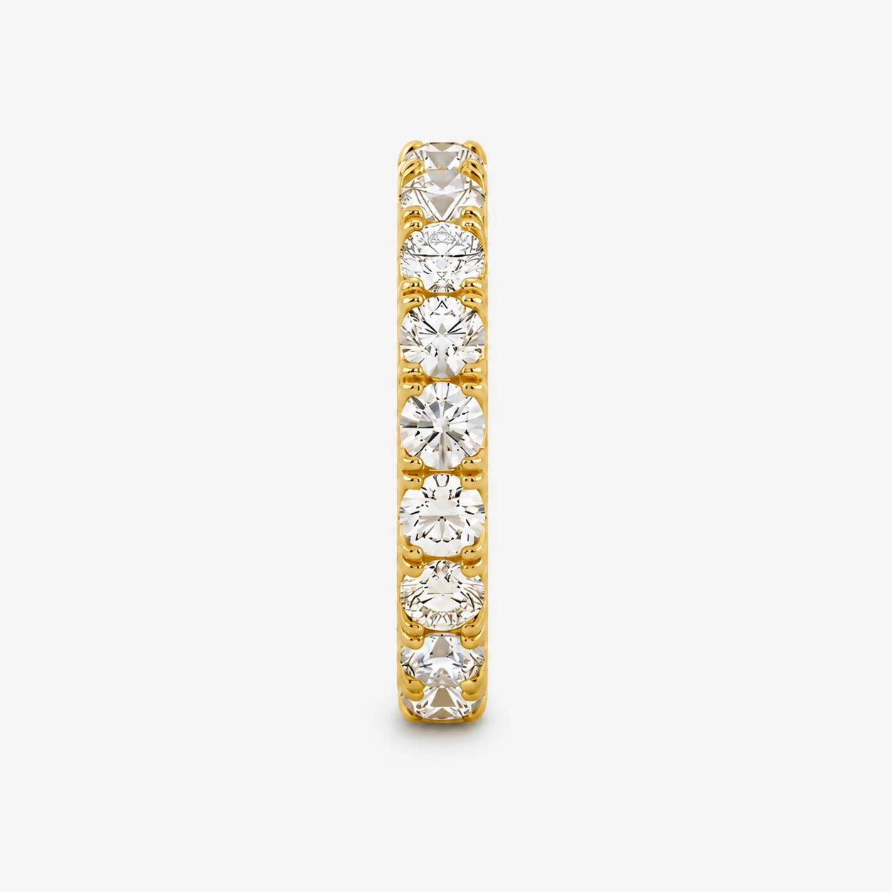 The Cor Lux Ordo Full Pavé Round Eternity Ring