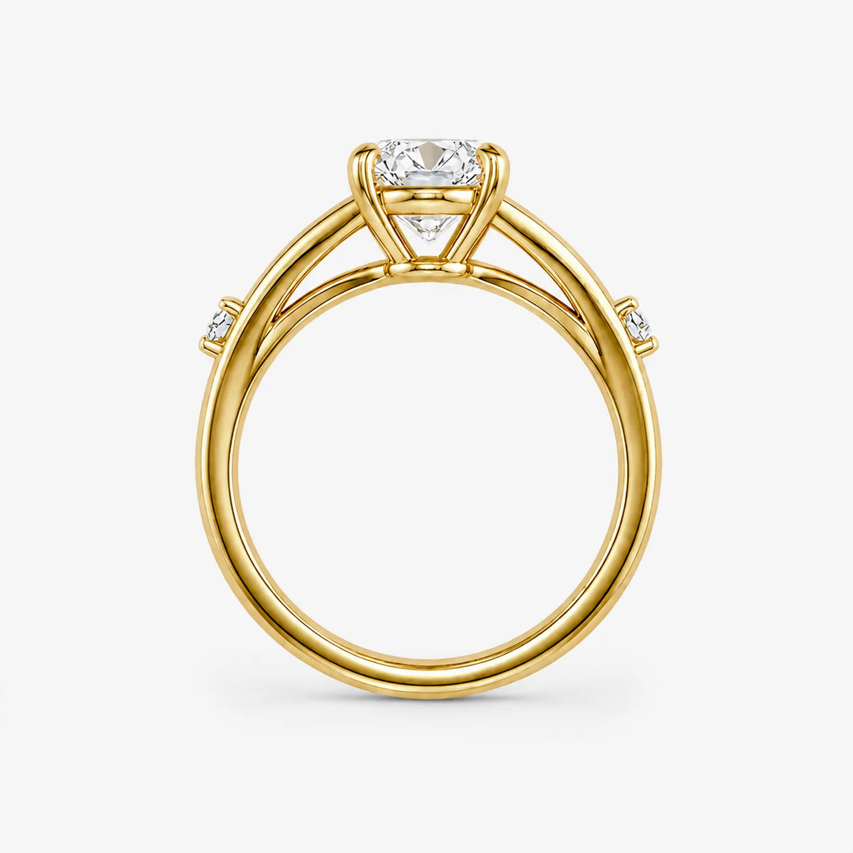 The Circulus Lumiere Pear Solitaire Ring