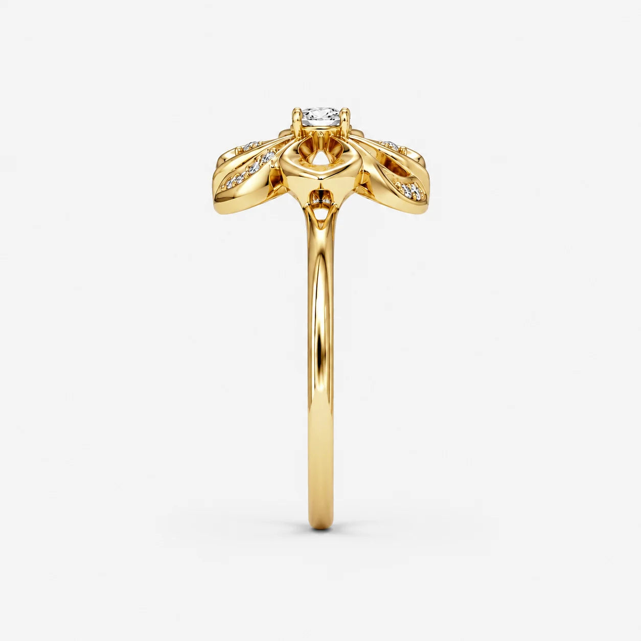 The Lux Ordo Lumiere Quatrefoil Filigree Ring
