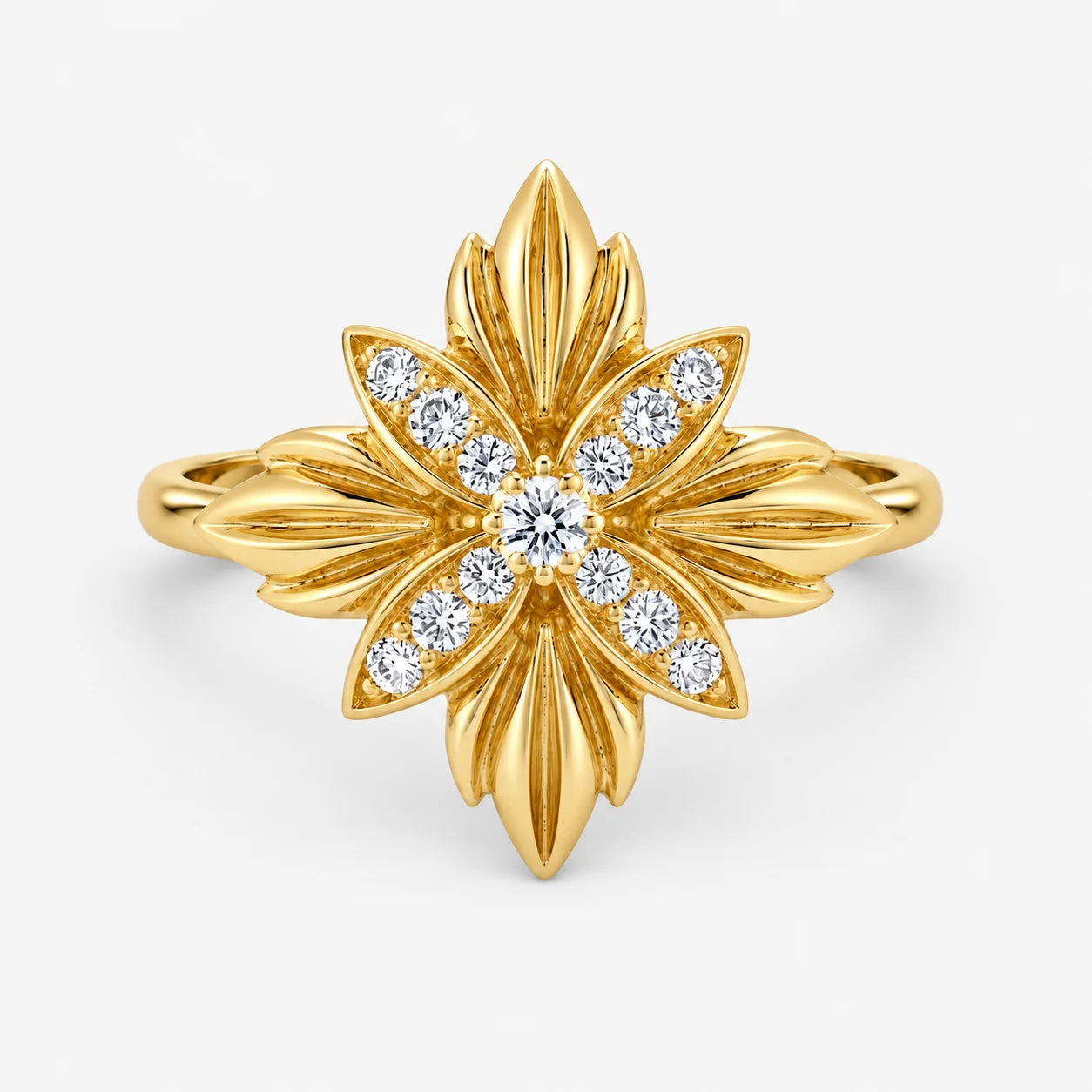 The Lux Ordo Astra Cross Filigree Ring
