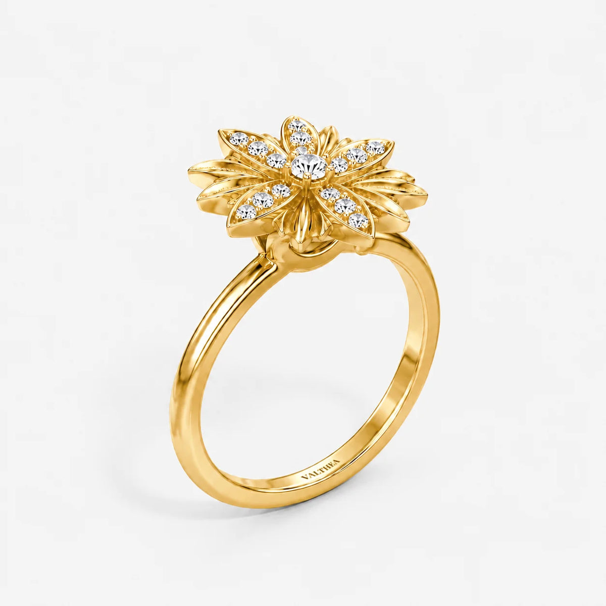 The Lux Ordo Astra Cross Filigree Ring