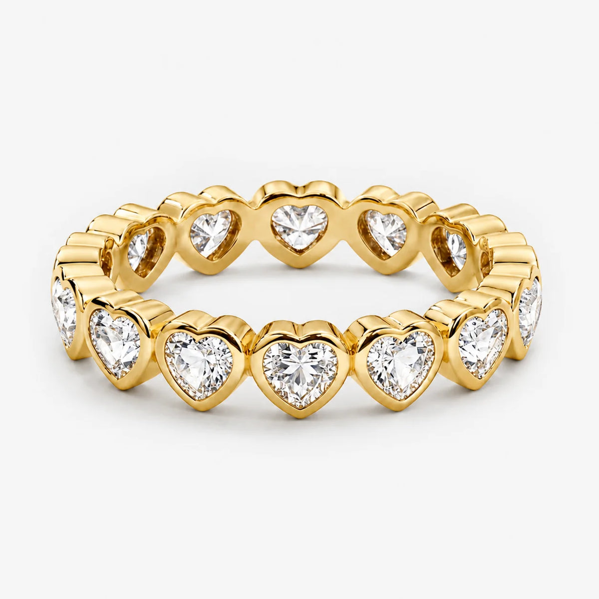 The Cor Lux Ordo Heart Cut Full Eternity Ring