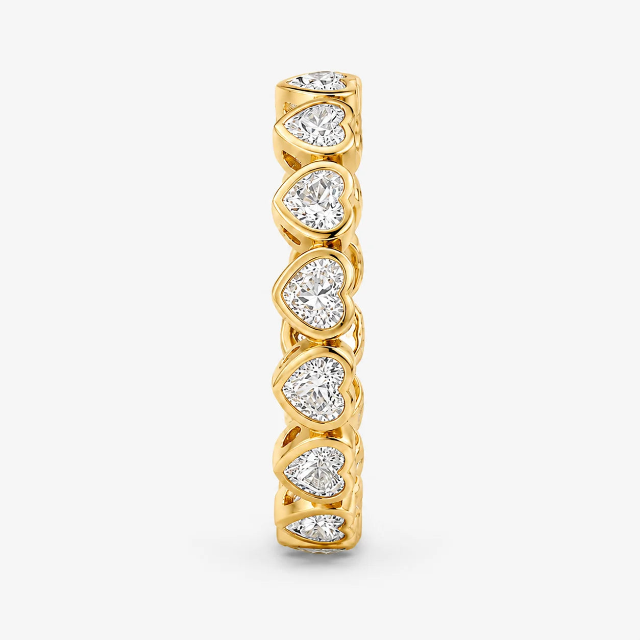 The Cor Lux Ordo Heart Cut Full Eternity Ring
