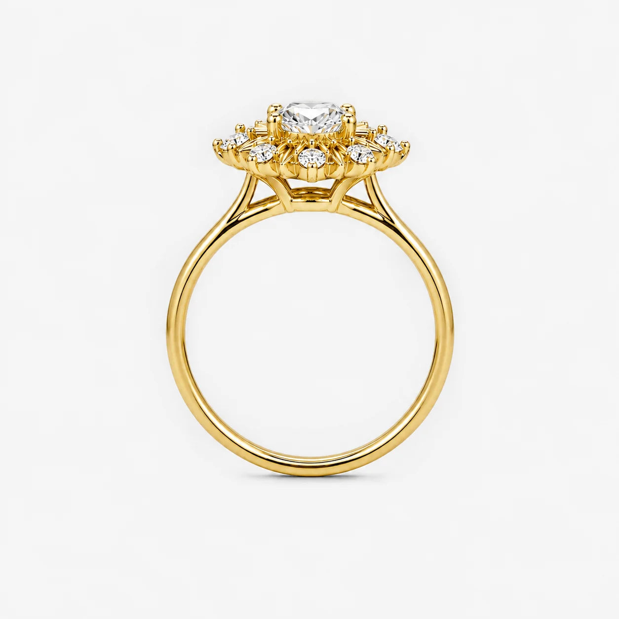 The Lux Ordo Astra Star Filigree Solitaire Ring