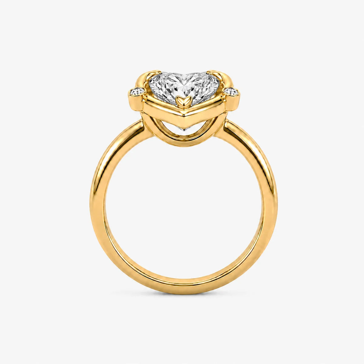 The Cor Lux Ordo Heart Bezel Dual-Purpose Ring