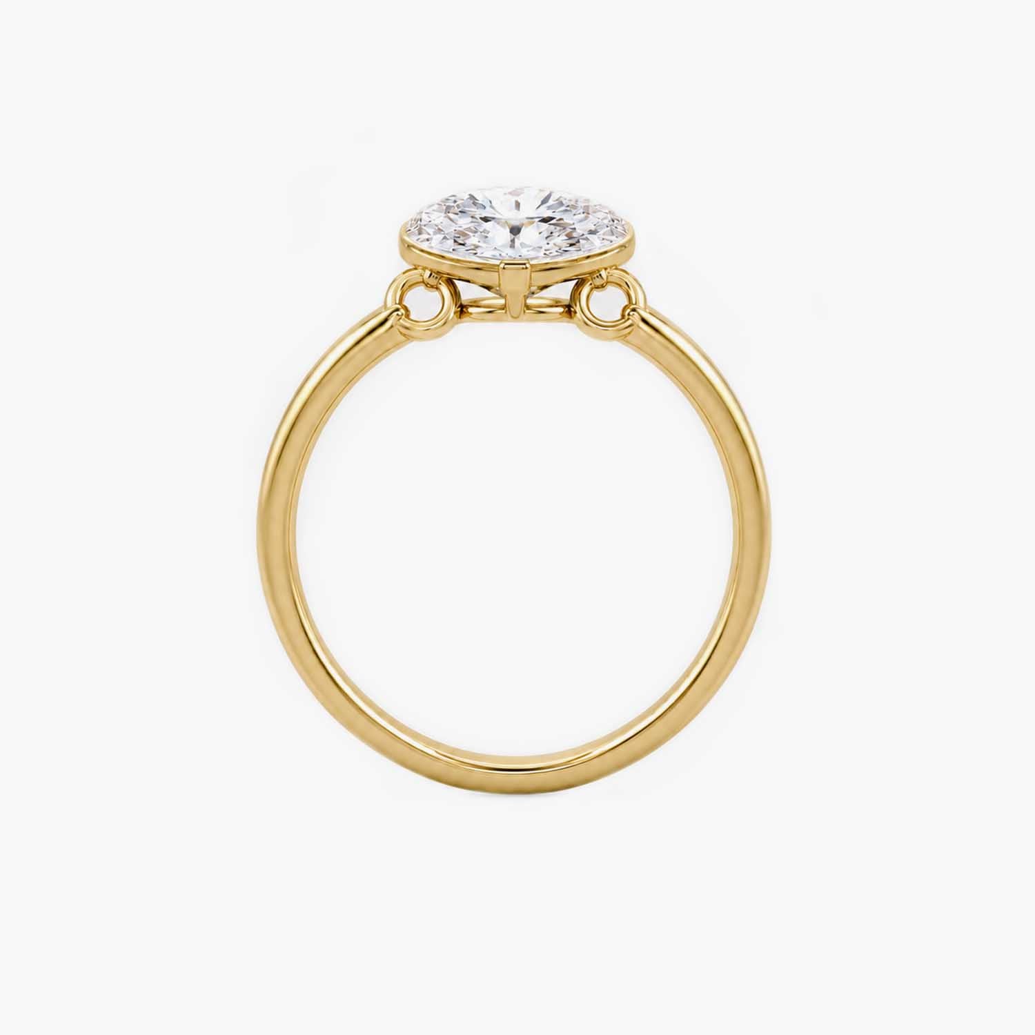 The Lumiere Marquise Bezel Solitaire Ring