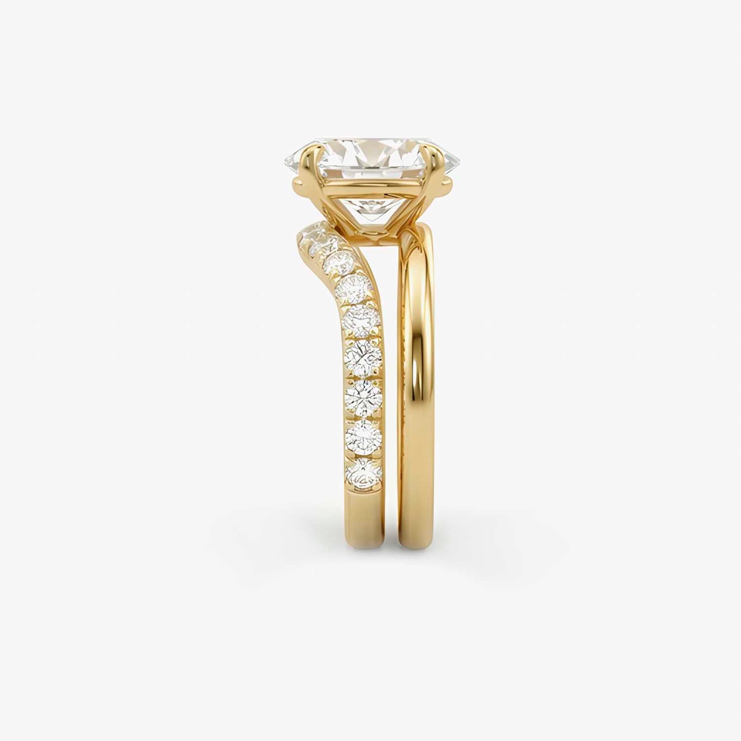 The Lumiere Duo Oval Solitaire Ring Set