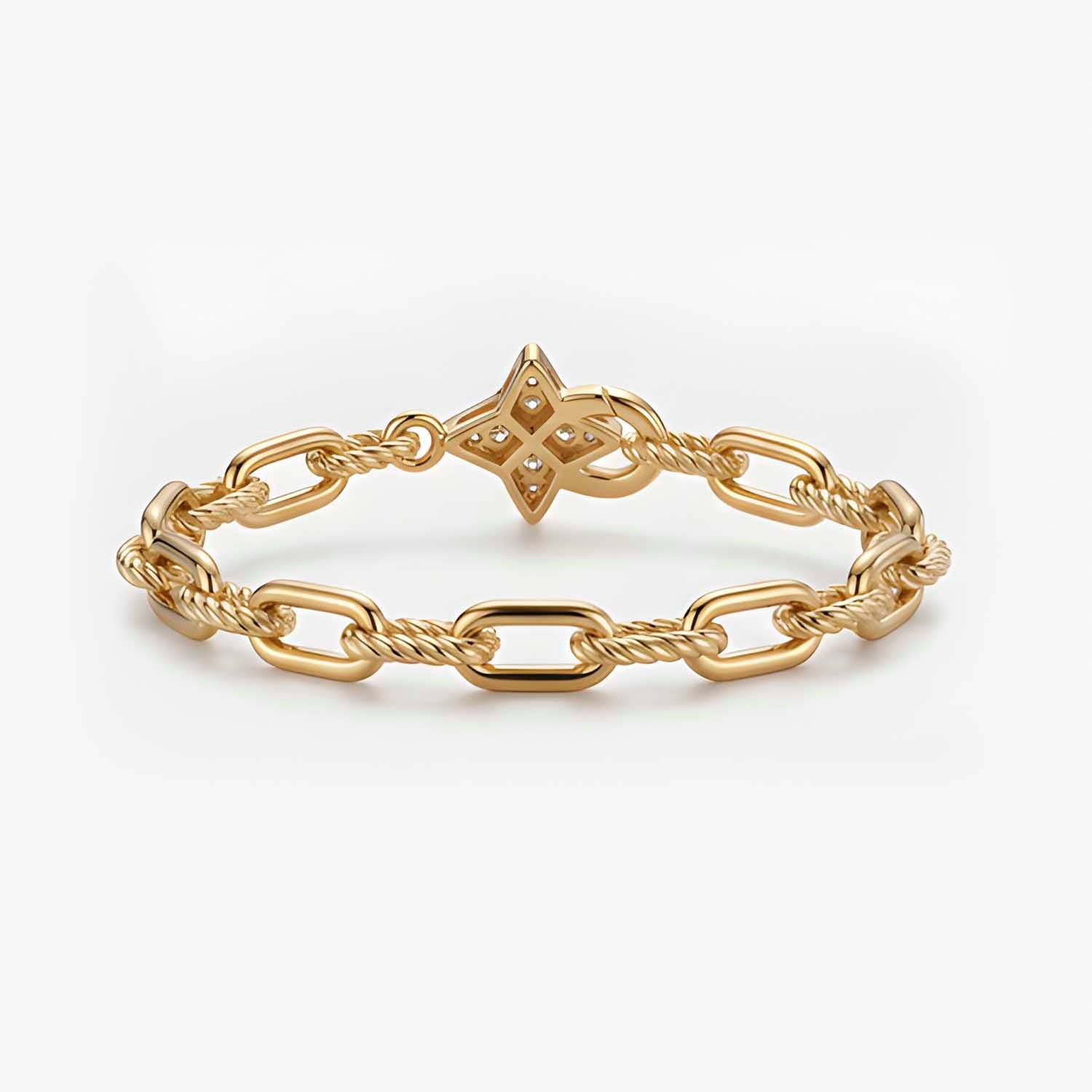 The Lux Ordo Lumiere Star Double-Chain Power Bracelet