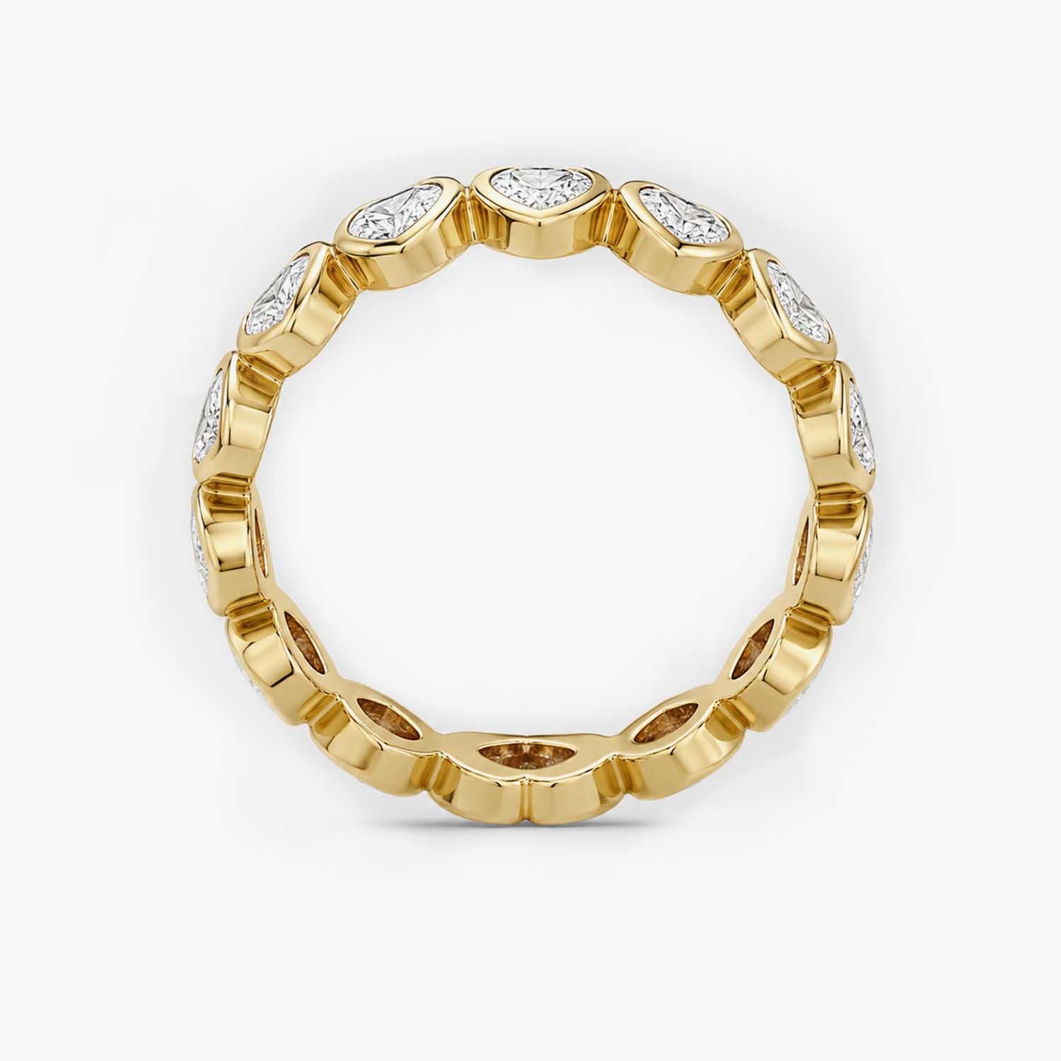 The Cor Lux Ordo Heart Cut Full Eternity Ring