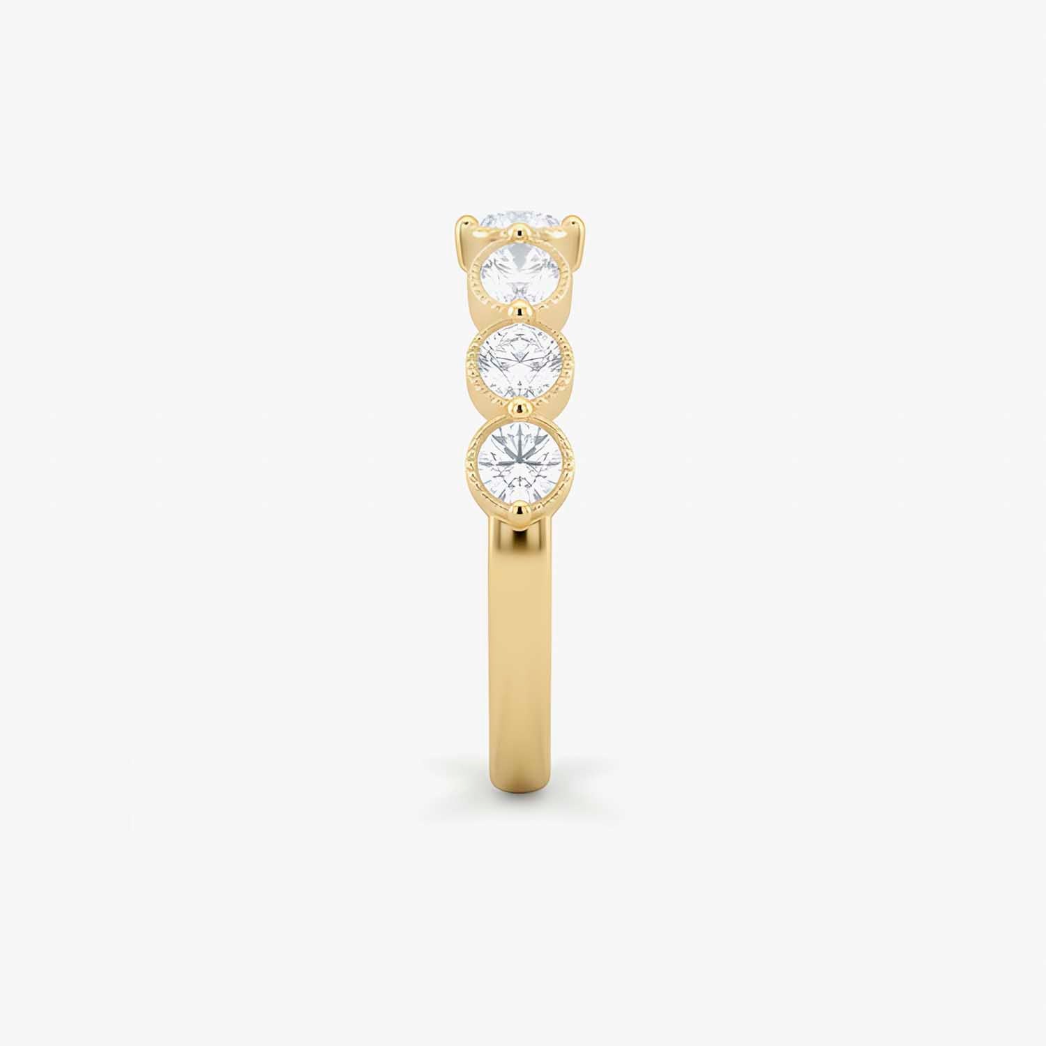 The Cor Lux Ordo Marquise Milgrain Pave Eternity Ring