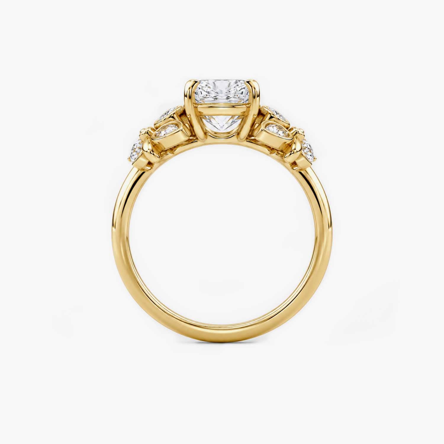 The Filigree Lumiere Emerald Cut Solitaire Ring