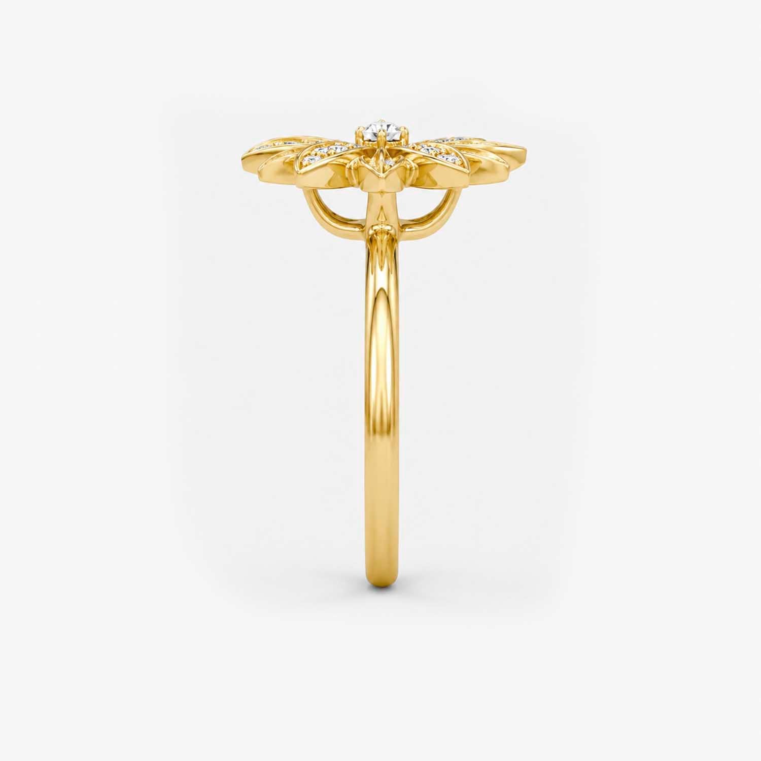 The Lux Ordo Astra Cross Filigree Ring