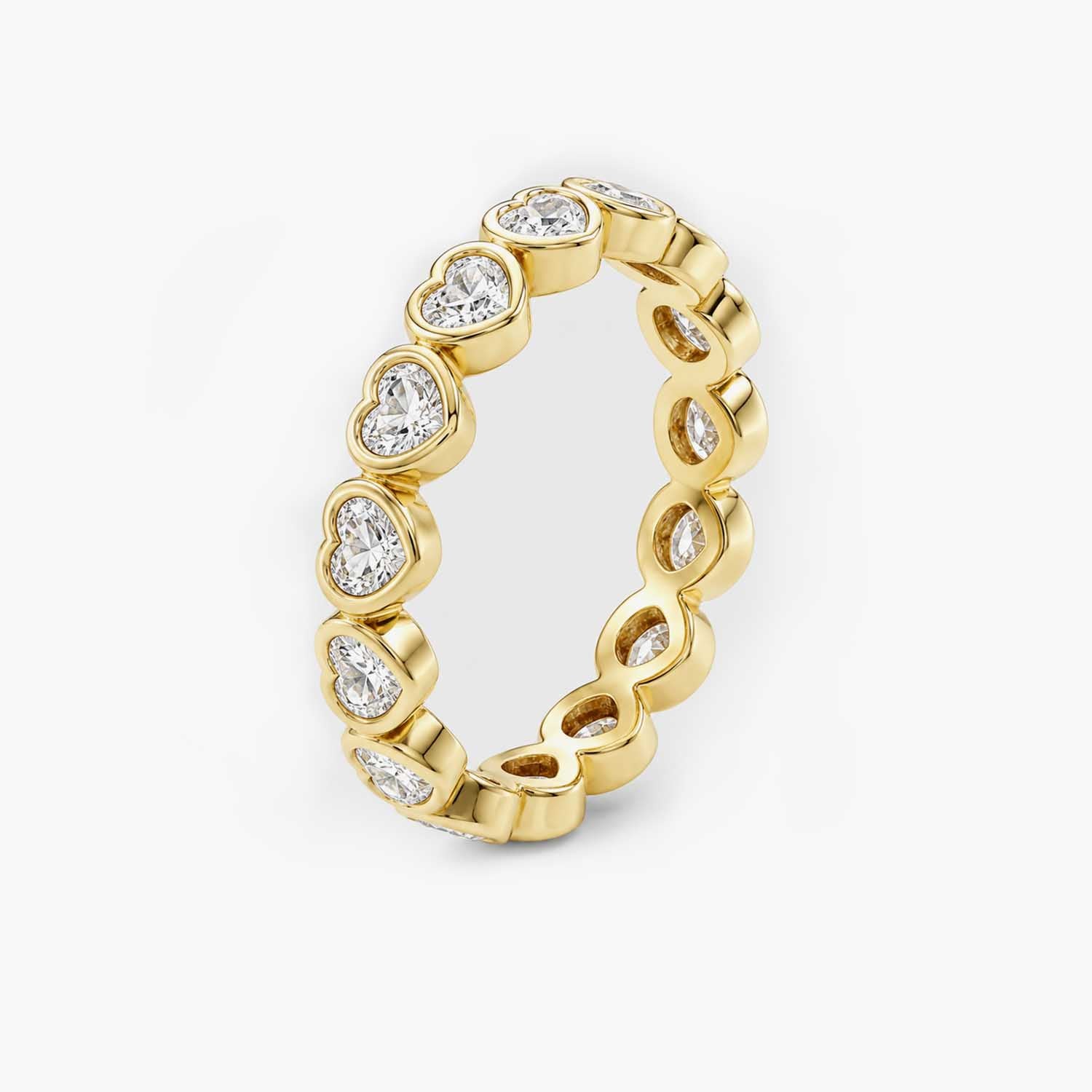 The Cor Lux Ordo Heart Cut Full Eternity Ring