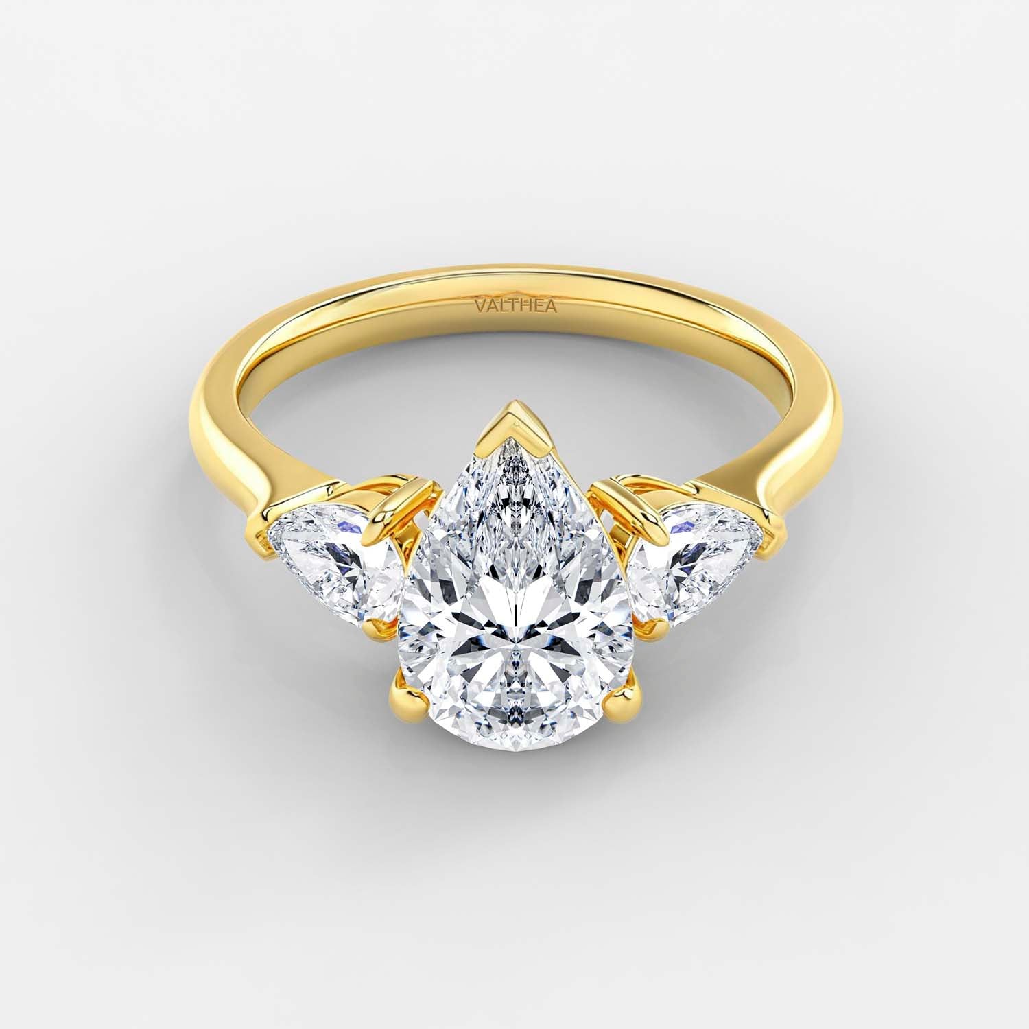 The Cascade Trio Ring