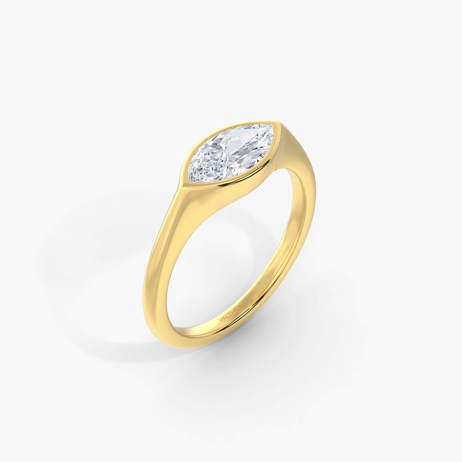 The Modern Marquise Bezel Ring