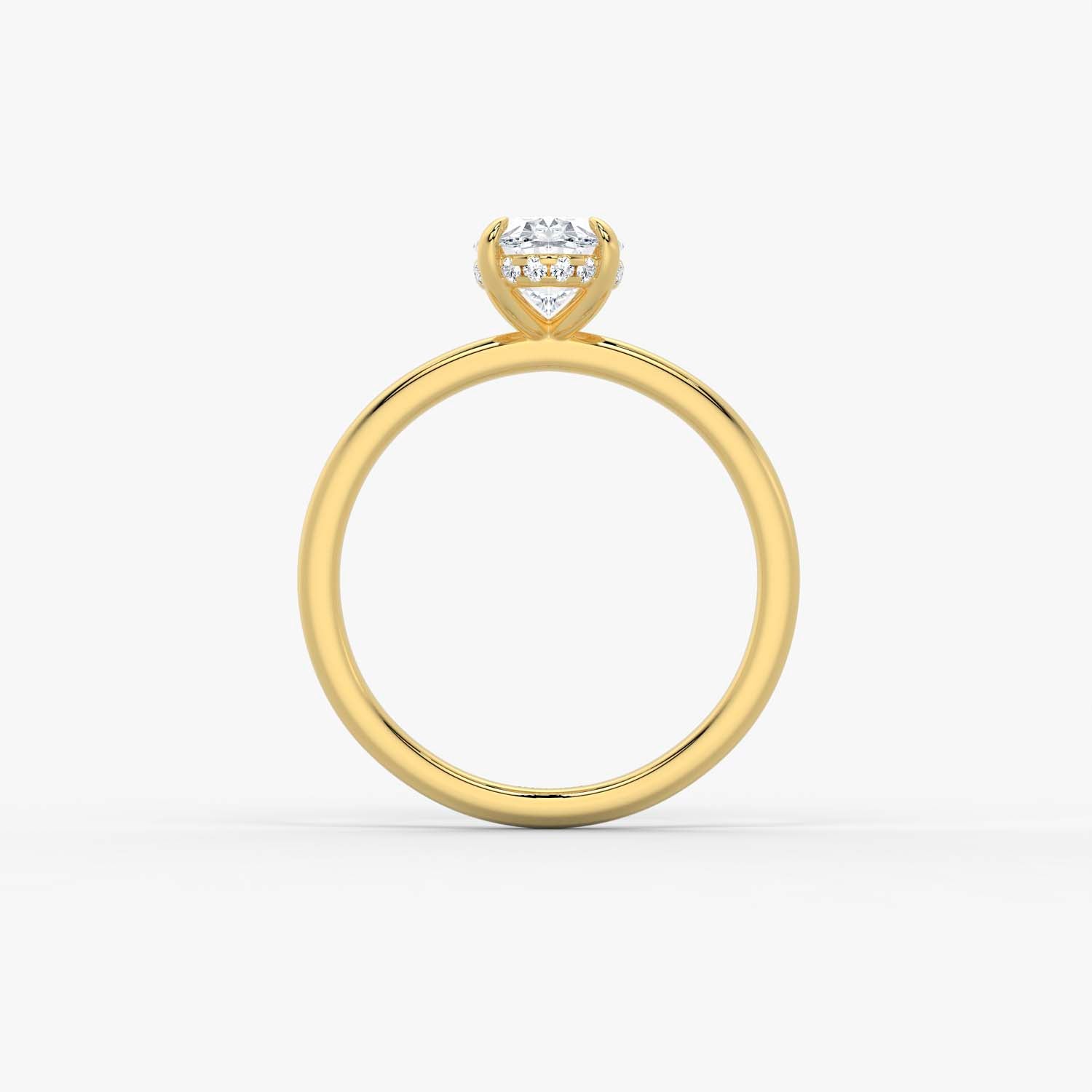 The Elegance Oval Solitaire
