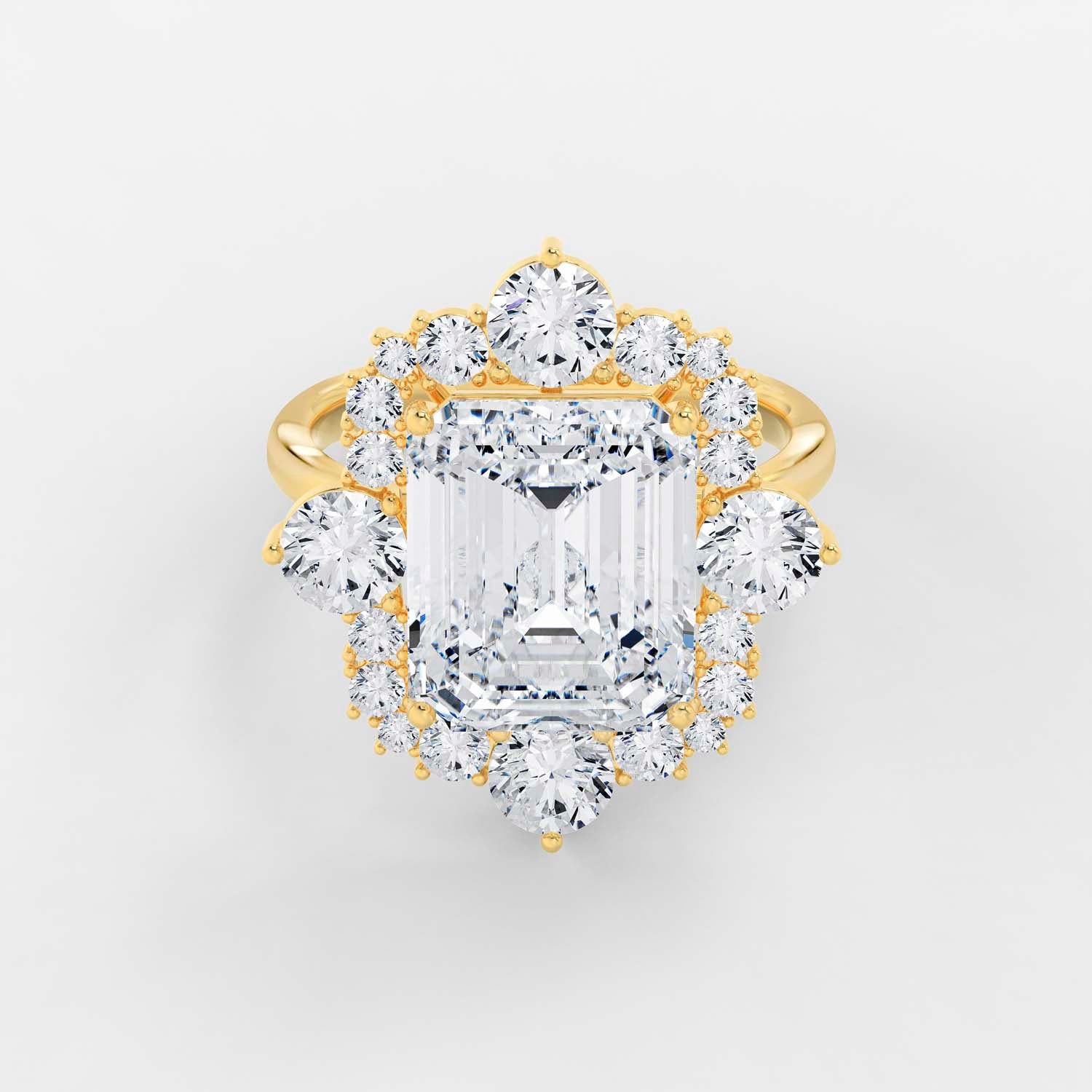The Stella Halo Ring