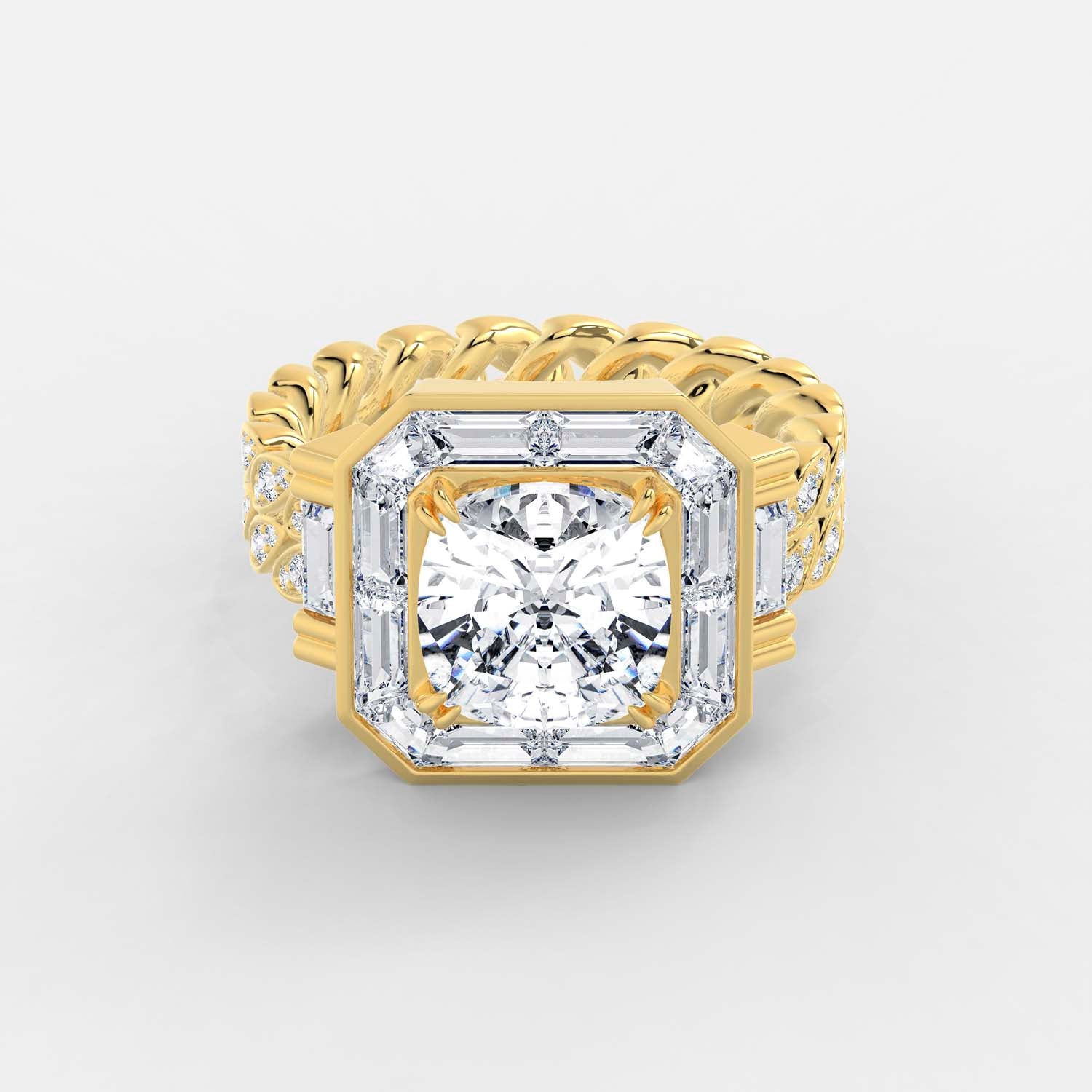 The Heritage Shield Bezel Ring