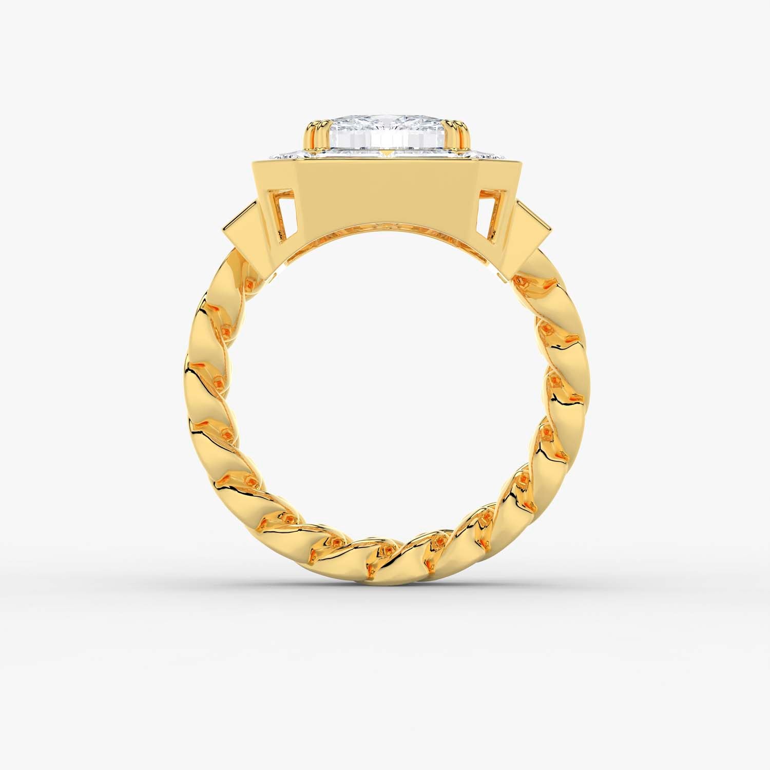 The Heritage Shield Bezel Ring