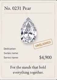 No. 0231 Pear. Unclaimed. $4,900.