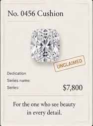 No. 0456 Cushion. Unclaimed. $7,800.